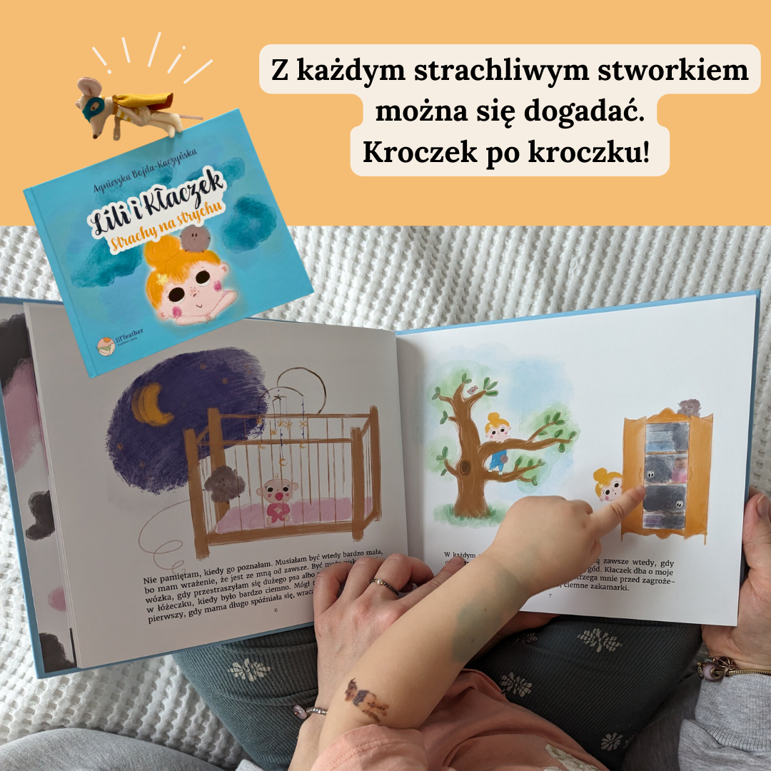 Rozkładówka książki z ilustracjami
